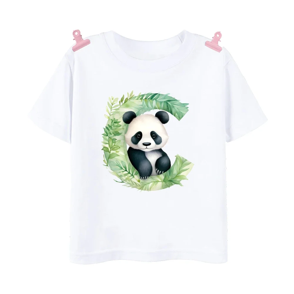 Camiseta panda para niños – Manga corta con estampado gráfico - imagen 3