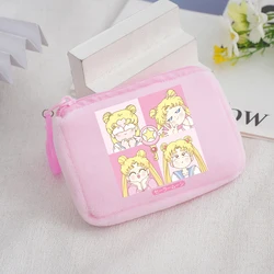 Monedero de felpa Sailor Moon para niños – Cartera kawaii anime