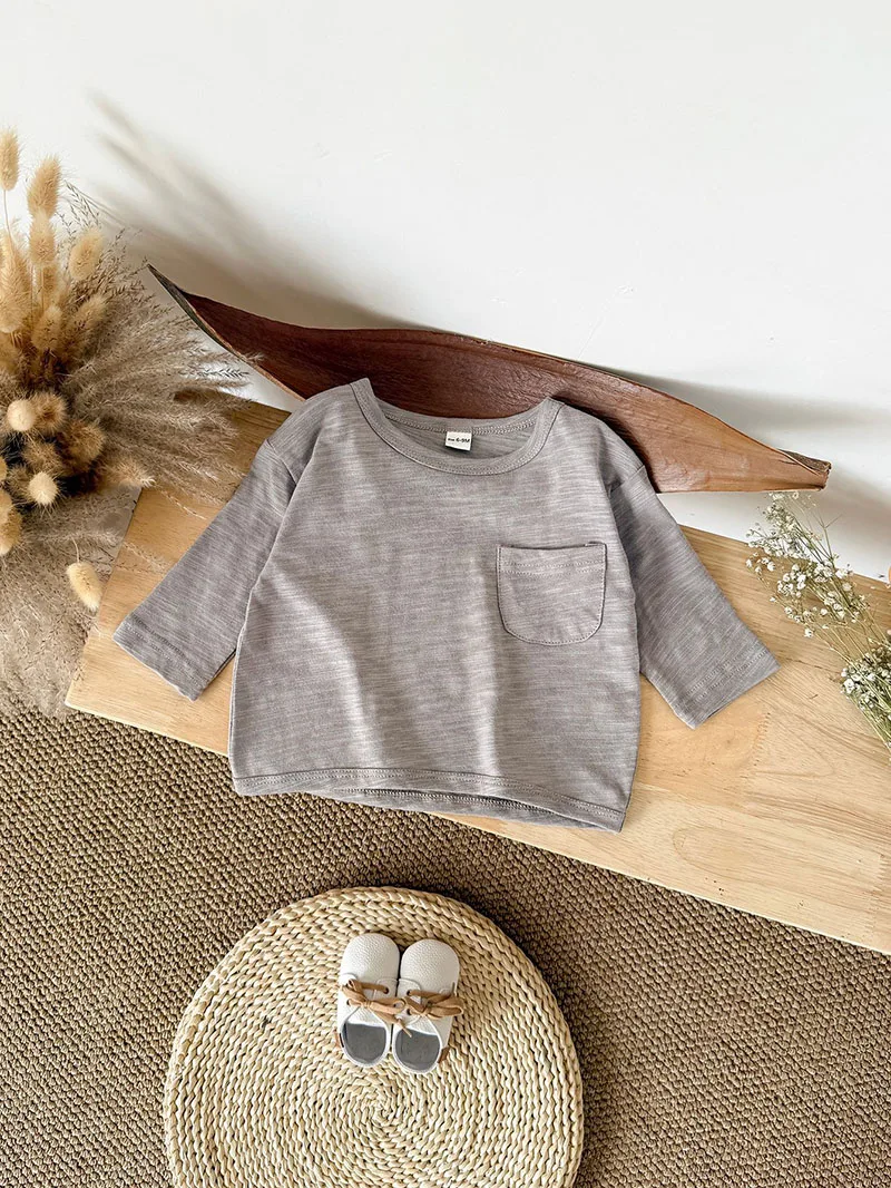 MILANCEL Camiseta de otoño para bebé niña manga larga suave - imagen 2