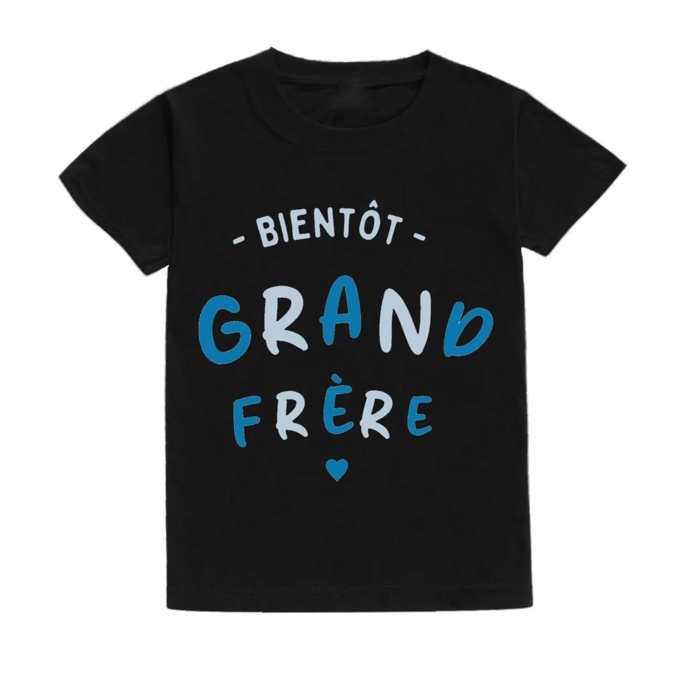Camiseta hermano/a mayor para anuncio de embarazo y baby shower - imagen 4