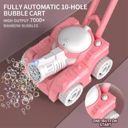 Pistola de burbujas eléctrica automática para niños y niñas