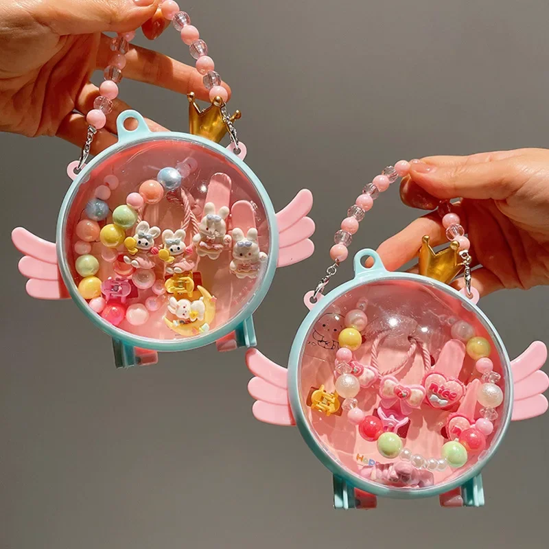 Set de accesorios para el cabello con joyas – diademas y collar - imagen 4