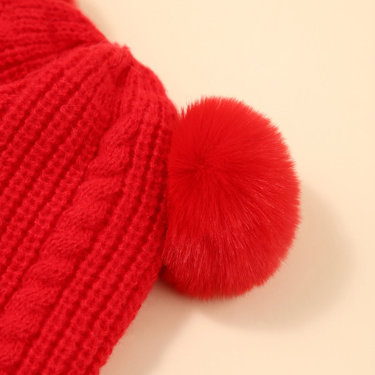 Gorro tejido con orejas de oso para bebés y niños - imagen 4