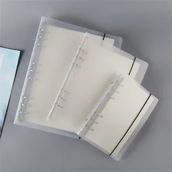 Cuaderno con anillas y bolsillo de cremallera para notas