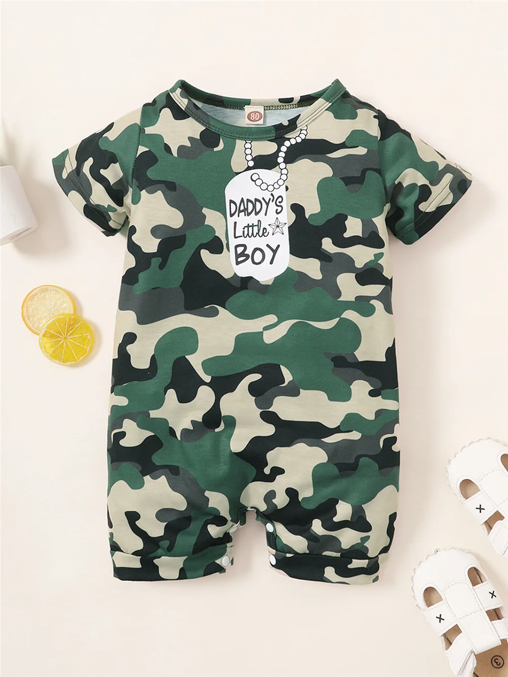 Mameluco camuflaje talla 62