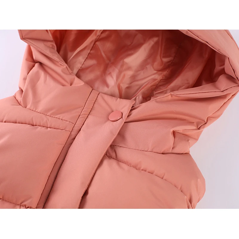 Chaleco de invierno cálido con capucha unisex - imagen 4