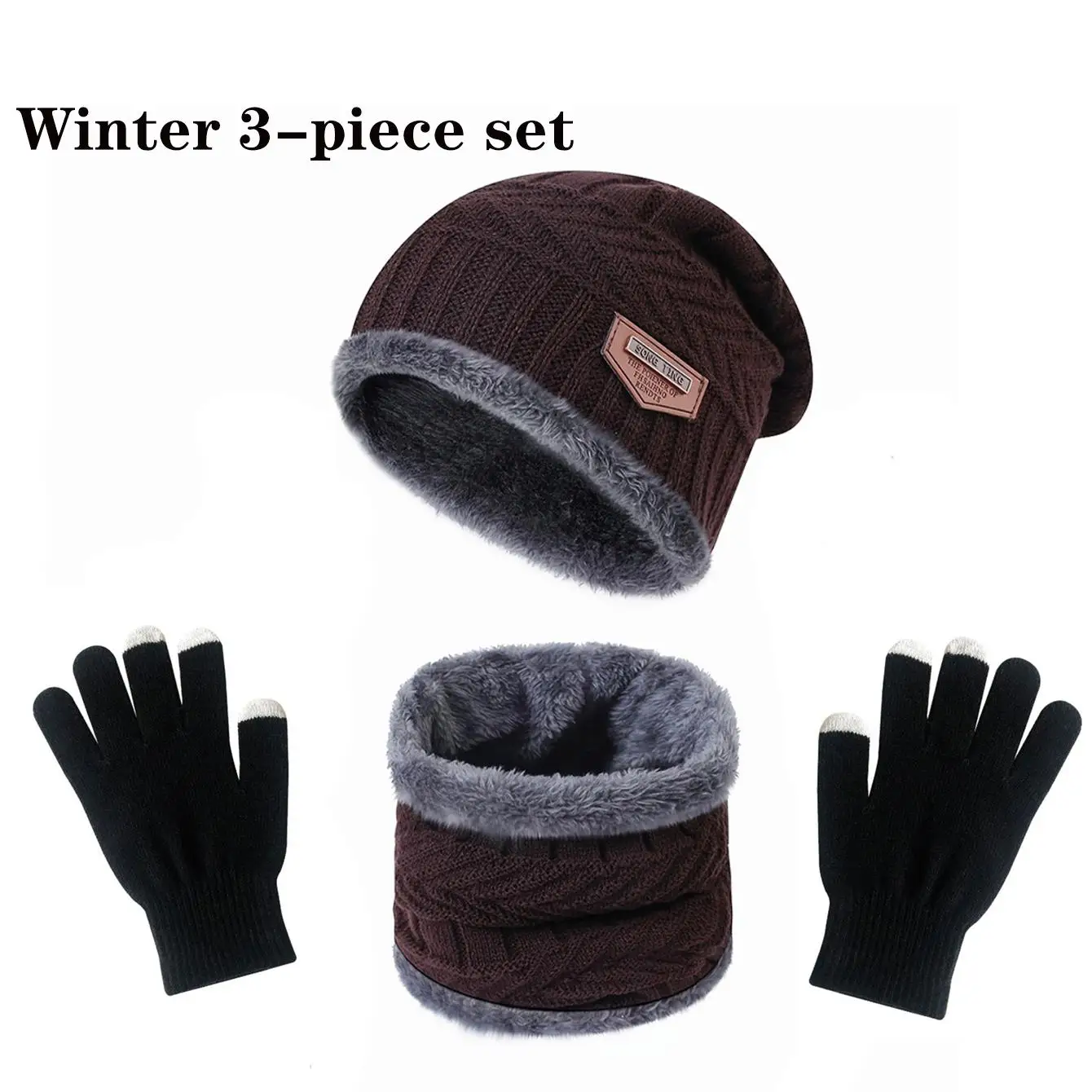 Gorro de punto infantil unisex
