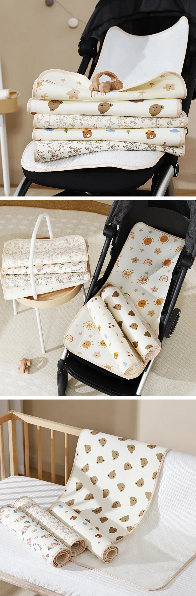 Aspecto transpirable para carrito de verano