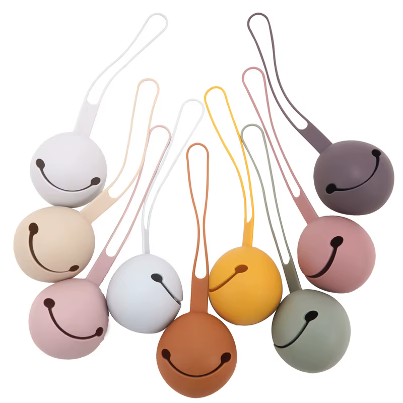 Caja portátil para chupete de silicona sin BPA – Soporte bebé - imagen 4
