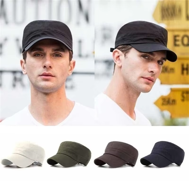 Gorra militar cadete vista frontal