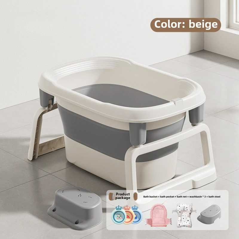 Bañera de baño plegable para bebé y niño recién nacido