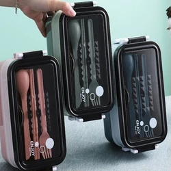 Fiambrera Bento doble capa de acero inoxidable para niños