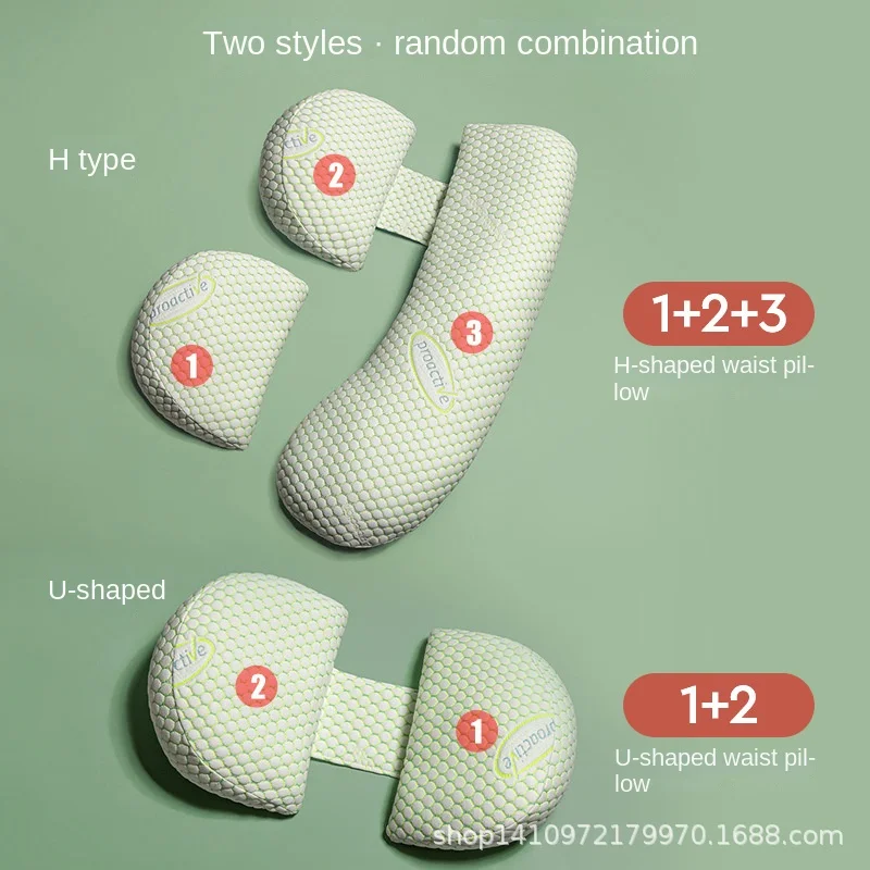 Almohada de maternidad en U para embarazo y lactation - imagen 4