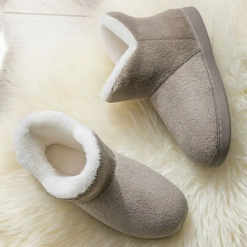 Botas felpa sin cordones invierno – Cálidas y antideslizantes - imagen 3
