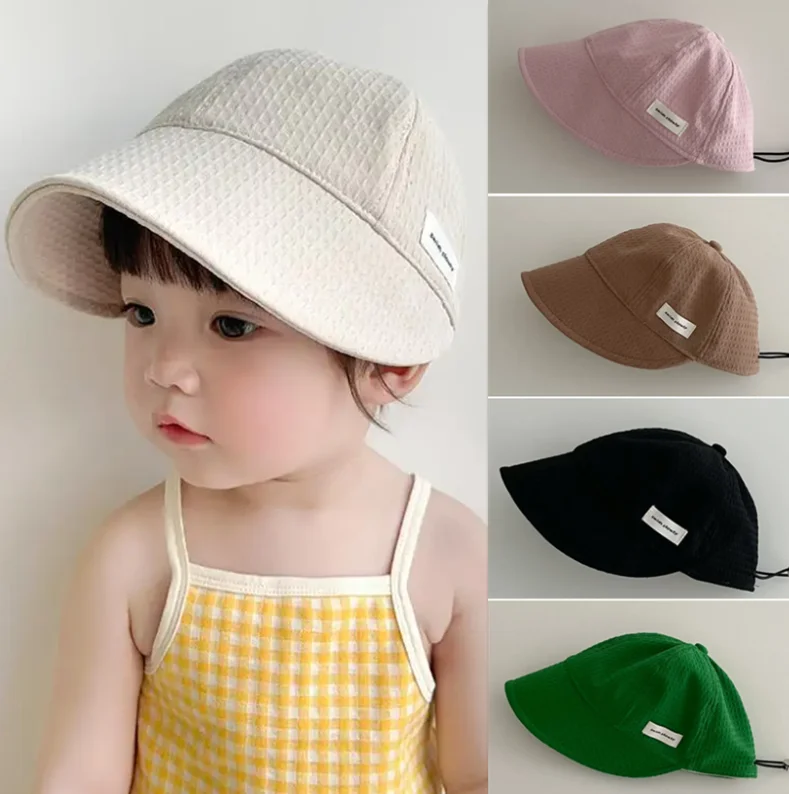 Gorra de béisbol para bebé - Color sólido, verano - imagen 2
