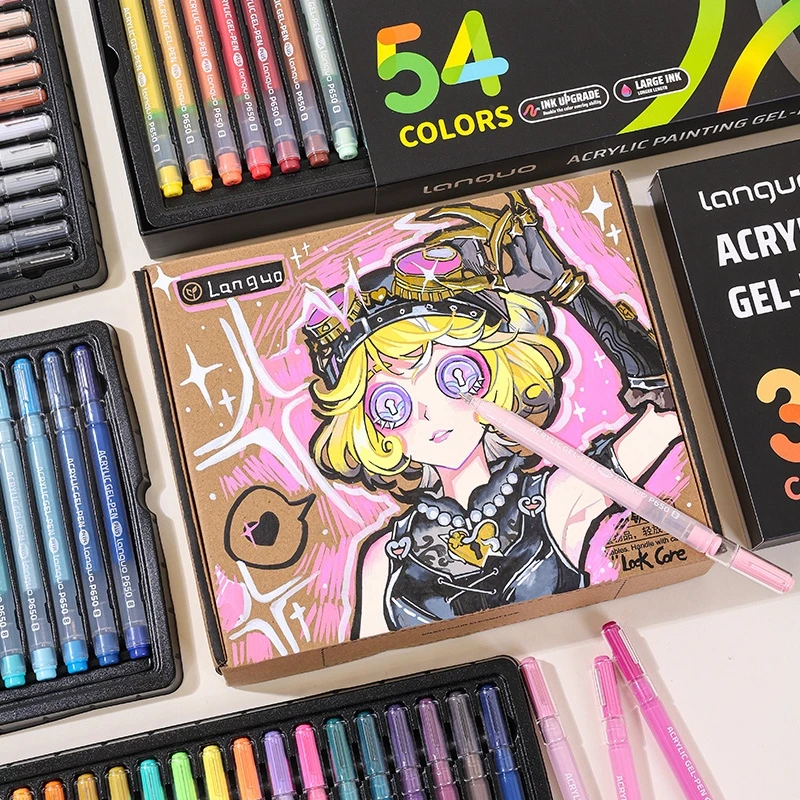 Languo rotuladores de pintura acrílica para manualidades infantiles - imagen 4
