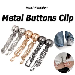 Clips magnéticos para ropa con cierre seguro y cadena