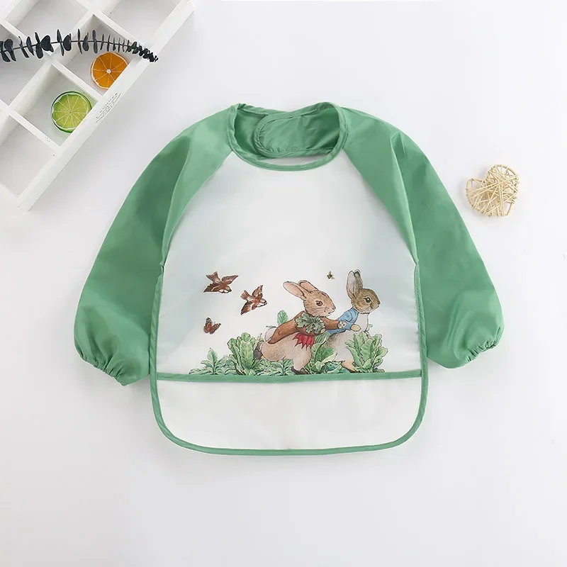 Babero con estampado de elefante