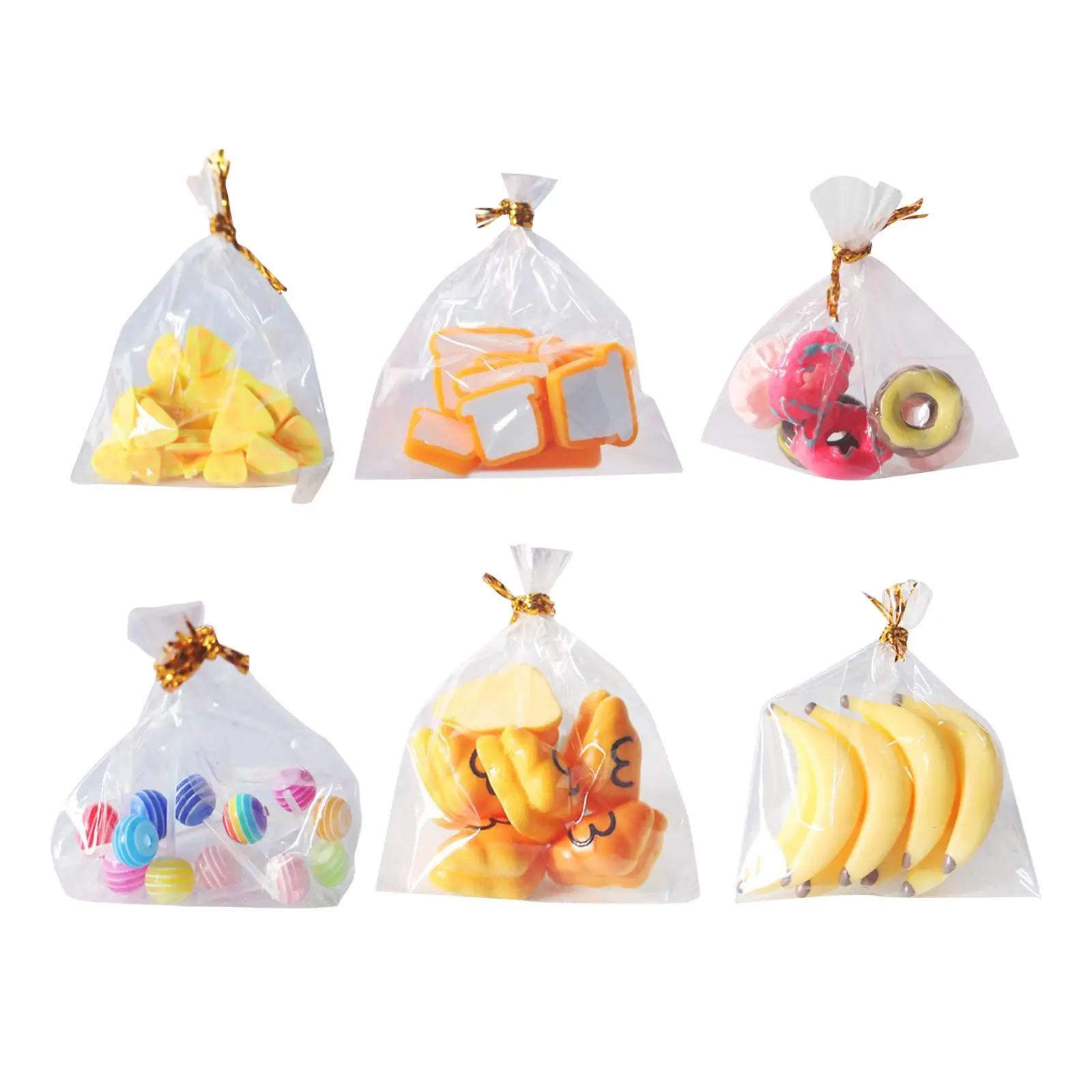 Set de cocina para muñecas con postres y pasteles de juguete - imagen 3