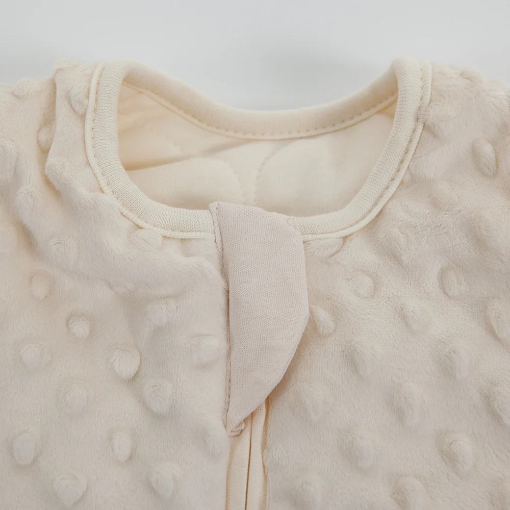 Babyslaapzak saco nido terciopelo algodón patchwork suave - imagen 3