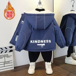 Parka infantil acolchada con capucha – Abrigo de invierno