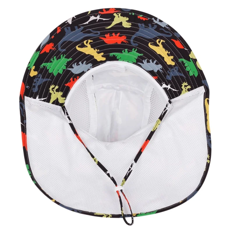 Gorro de pescador infantil con protección de cuello para el sol - imagen 2