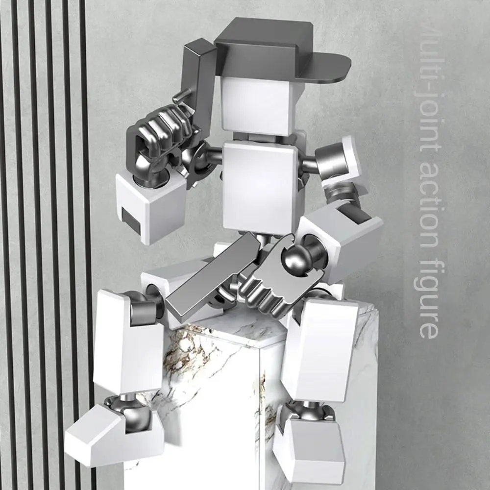 Figura de robot articulado transformable impresa en 3D para niños - imagen 2
