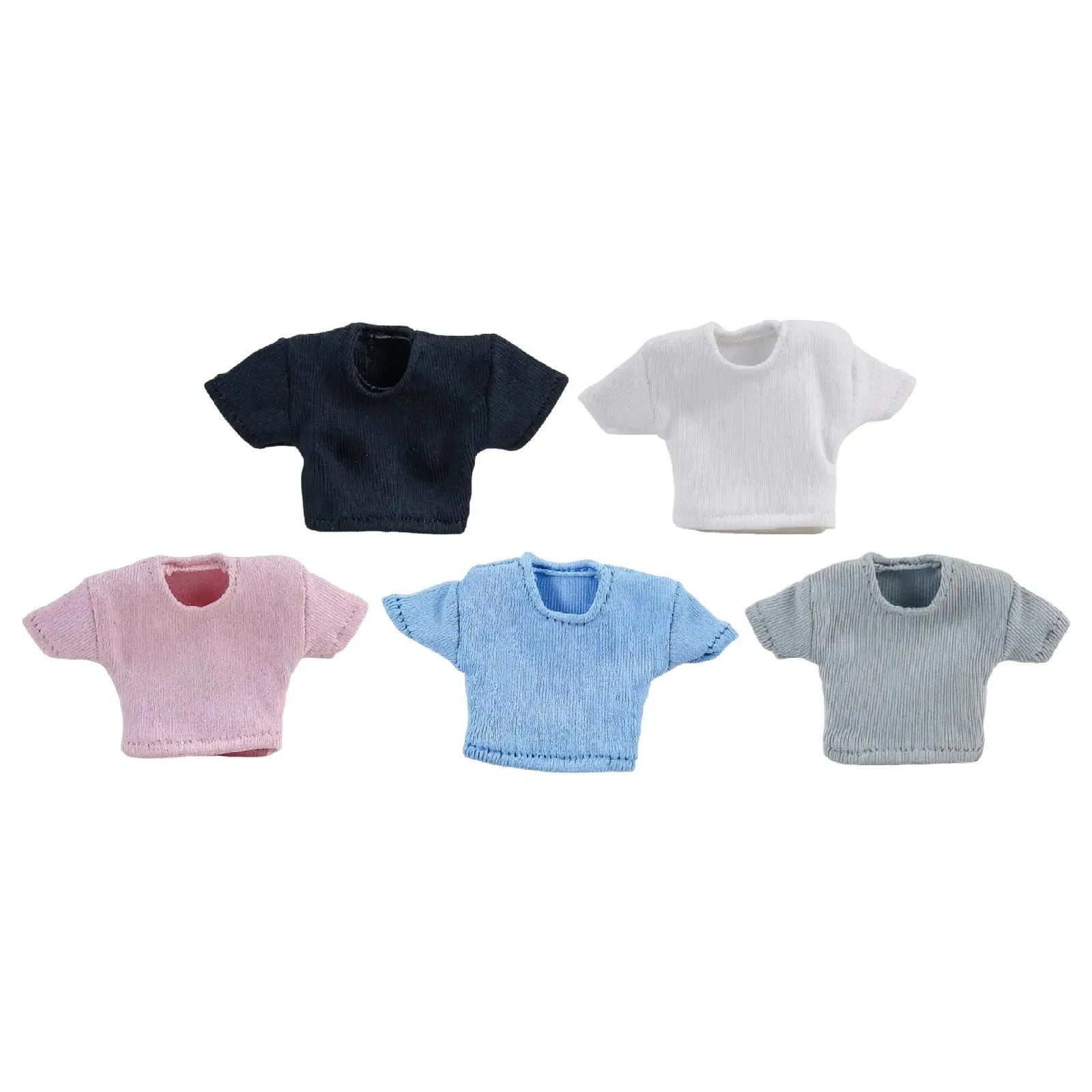 Camisa de muñecas manga corta de tela para casa infantil - imagen 4