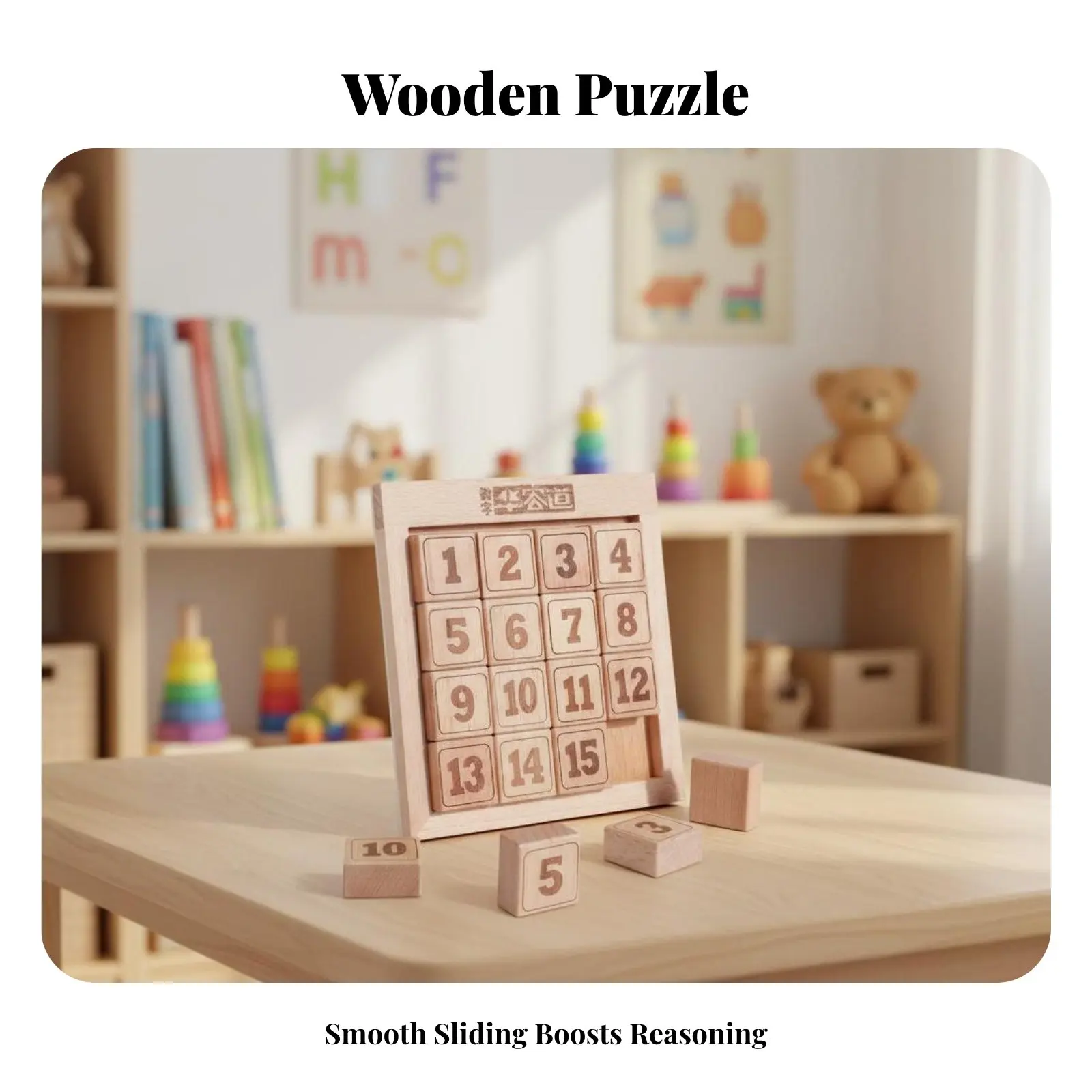 Mind Maze juego de números deslizantes: lógica para niños - imagen 2