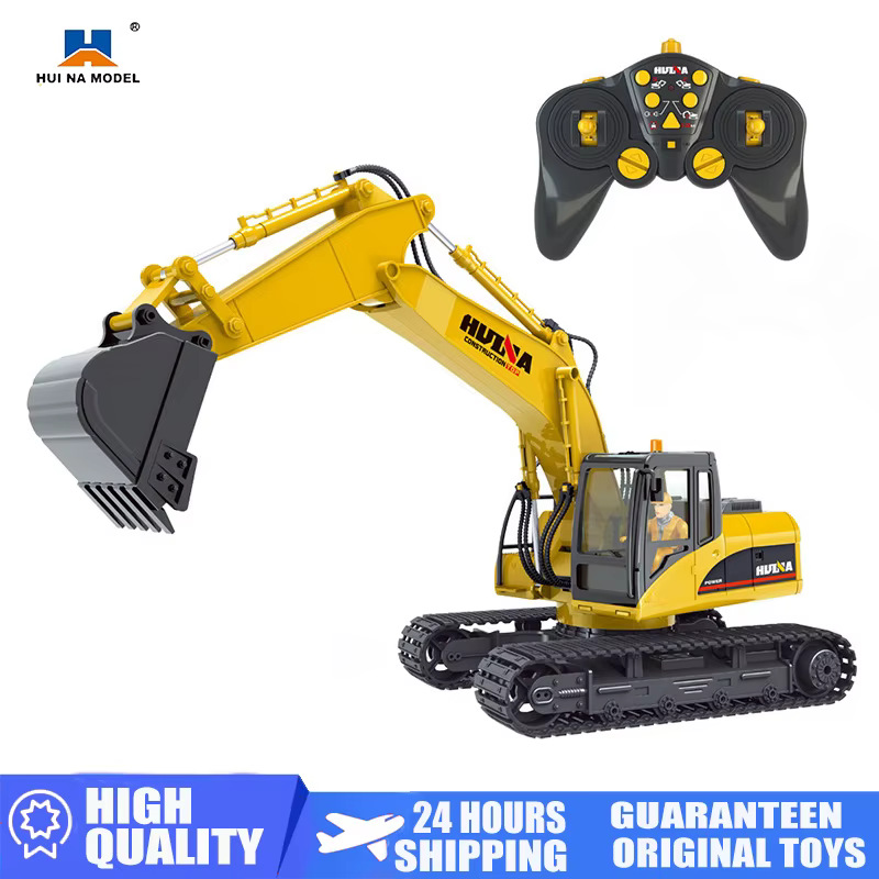 Huina 1535 Excavadora RC de metal fundido a presión para niños - imagen 3