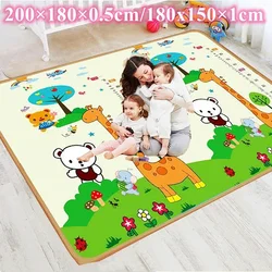 Alfombra de juego acolchada para bebés – Plegable y segura