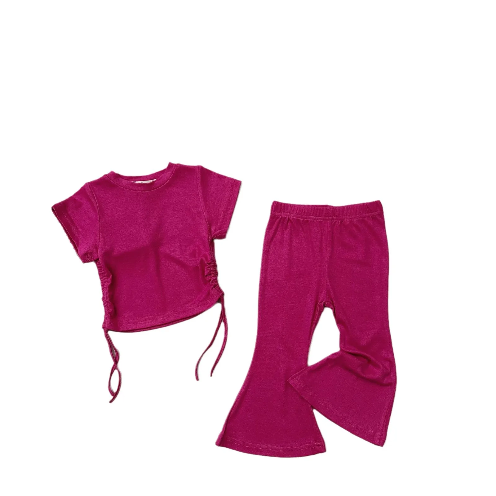 Conjunto ropa verano niña camiseta y pantalón deportivo - imagen 2