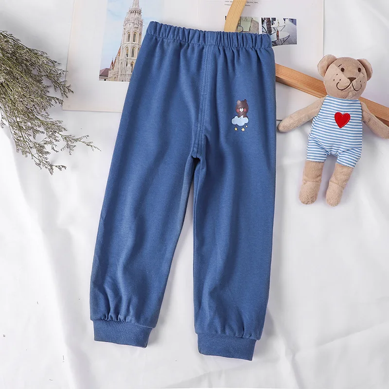 Pantalones de algodón para niños y niñas: chándal cómodo diario - imagen 4