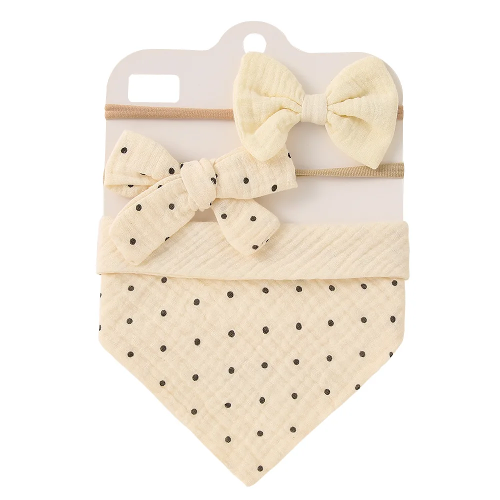 Conjunto completo babero y diadema