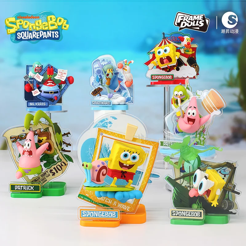 Figura de Bob Esponja colección para regalo navideño - imagen 3