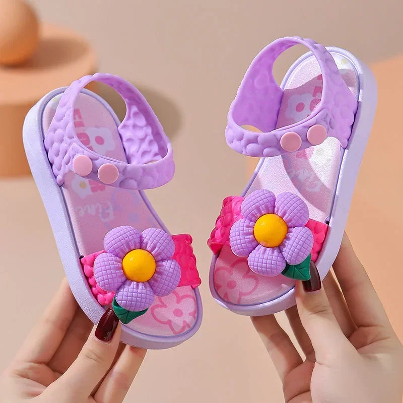 Sandalias antideslizantes de suela flexible para exteriores verano - imagen 3