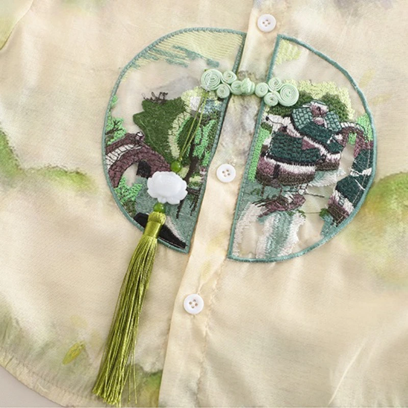 Conjunto de verano para bebé: camisa manga corta y pantalón corto - imagen 5