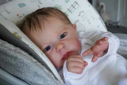 Muñeca reborn realista 24 pulgadas para niño – Piel 3D suave