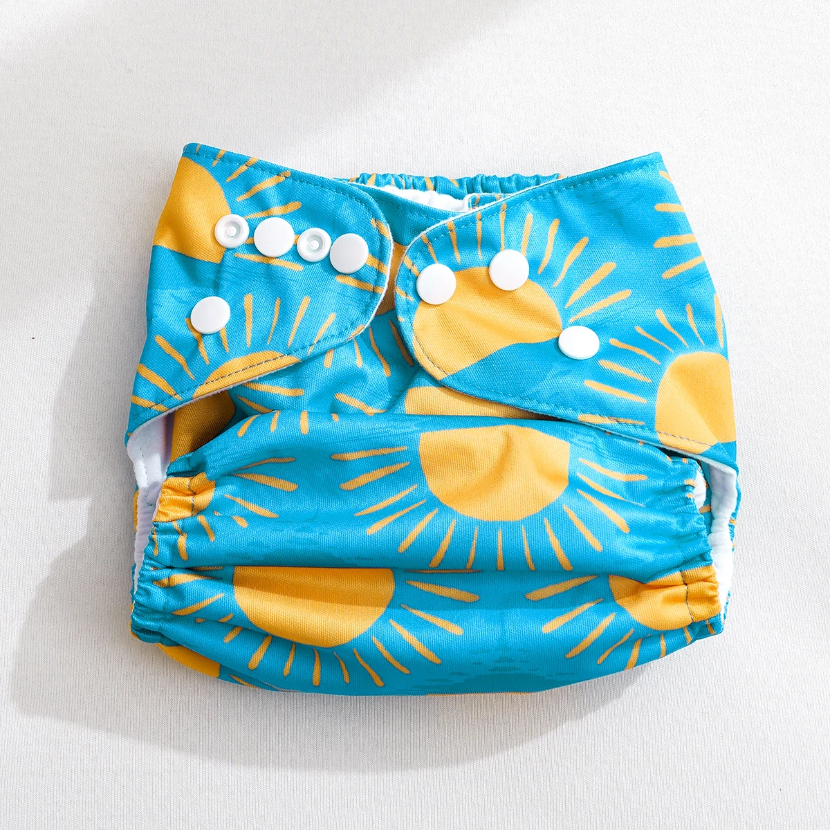 Pañales de tela reutilizables para bebé – Impermeables y ajustables - imagen 2