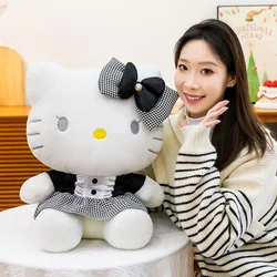 Peluche Hello Kitty pata de gallo suave para niños, kawaii