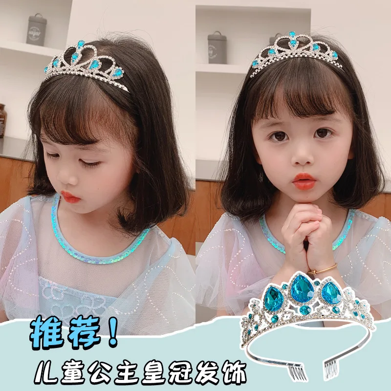 Diadema de princesa con corona y cetro mágico para niña - imagen 5