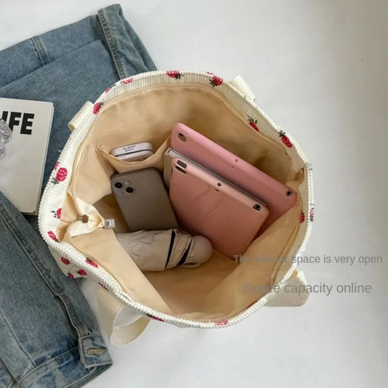 Bolso infantil de lona con gran capacidad - Diseño práctico unisex para niño - imagen 3