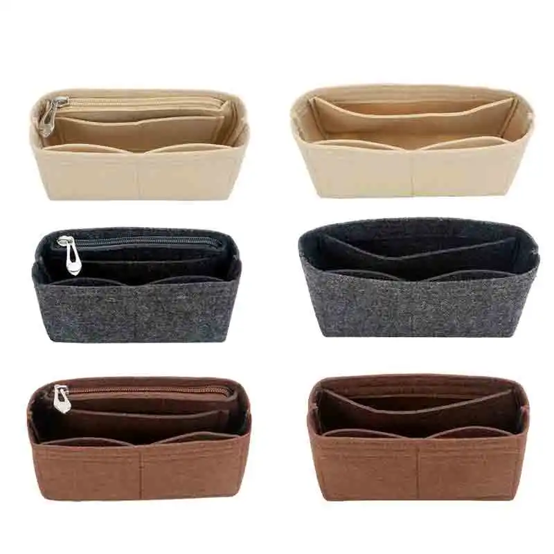 Organizador de bolso de fieltro ligero con forro interior - imagen 4