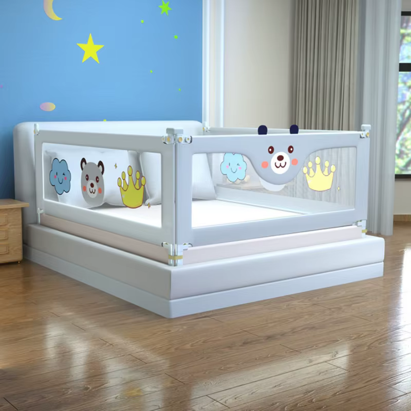 Barreira protectora anticaída para cama de bebé - imagen 5