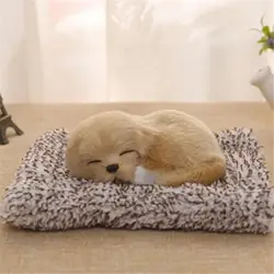 Figura de perro kawaii tumbado para decorar habitación infantil