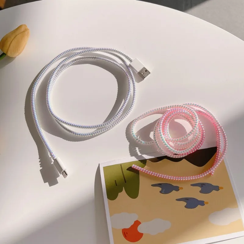 Protector de cable USB flexible con muelle anti rotura - imagen 4