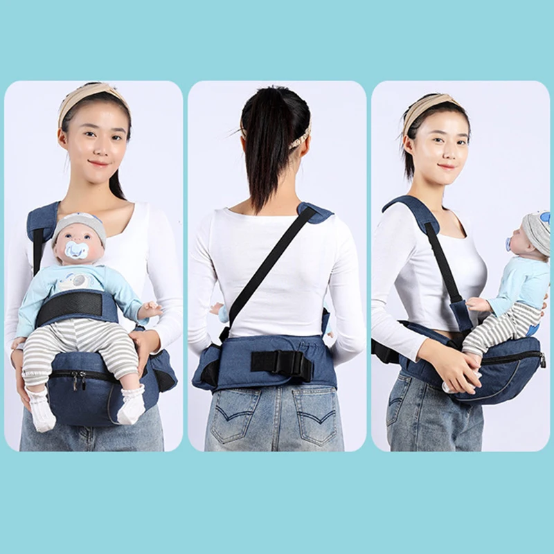 Mochila portabebé ergonómica con cinturón de cadera - imagen 3