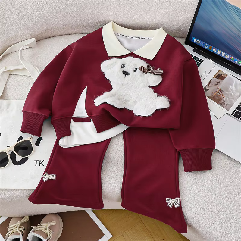 Conjunto bebé de dos piezas para primavera y otoño