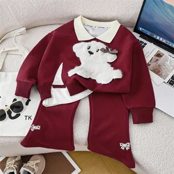 Conjunto bebé de dos piezas para primavera y otoño