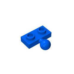 Piezas MOC 1x2 con bola de remolque lateral - compatibles construccion